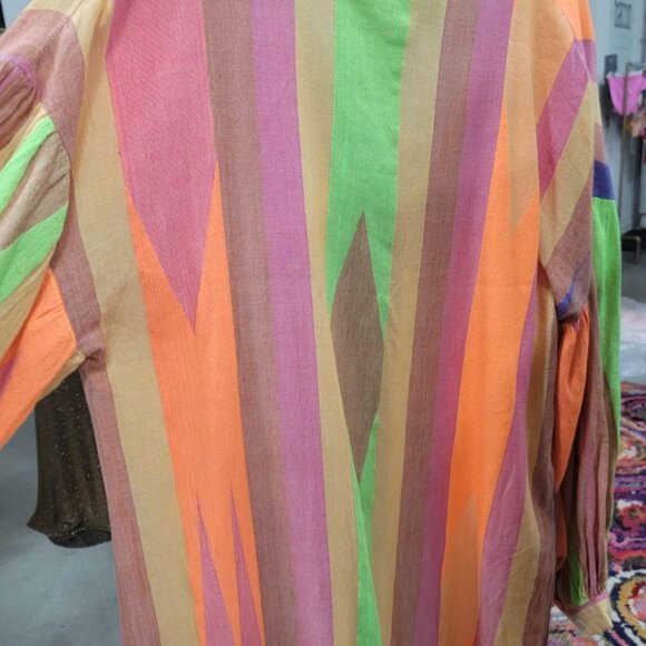 Maxi MutliColored Dress Orange - Picture 7 of 8